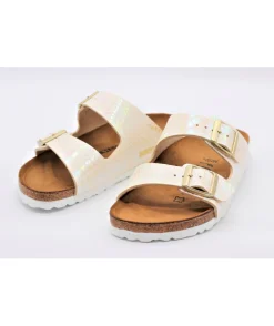 Femme L'Empreinte Chaussures BIRKENSTOCK ARIZONA SHINY SNAKE