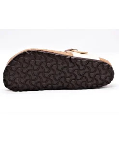 Femme L'Empreinte Chaussures BIRKENSTOCK GIZEH BIRKO GRACEFUL PEARL WHITE