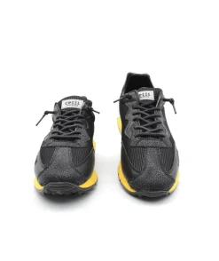 Homme L'Empreinte Chaussures CETTI C1293 TRAIN GREY BLACK