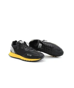 Homme L'Empreinte Chaussures CETTI C1293 TRAIN GREY BLACK