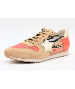 Femme L'Empreinte Chaussures COCO ABRICOT BASKETS CHRISTA V0658