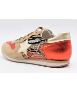 Femme L'Empreinte Chaussures COCO ABRICOT BASKETS CHRISTA V0658