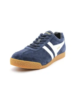 Femme L'Empreinte Chaussures GOLA HARRIER SUEDE NAVY WHITE