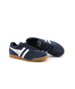Femme L'Empreinte Chaussures GOLA HARRIER SUEDE NAVY WHITE