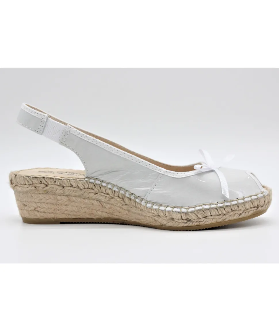 Femme L'Empreinte Chaussures LA MAISON DE L'ESPADRILLE 905 TALON BAS VERNIS