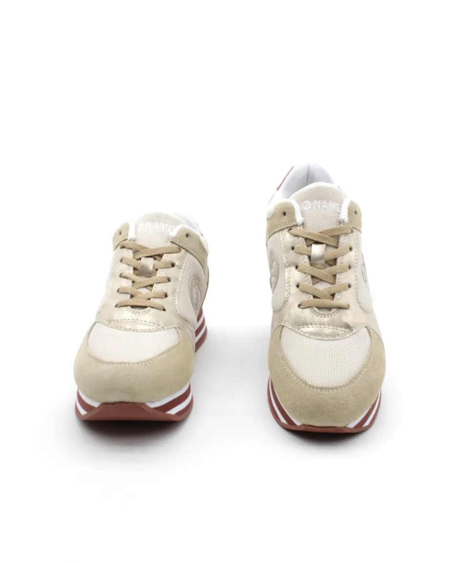 Femme L'Empreinte Chaussures NO NAME PARKO JOGGER NYLON SUEDE