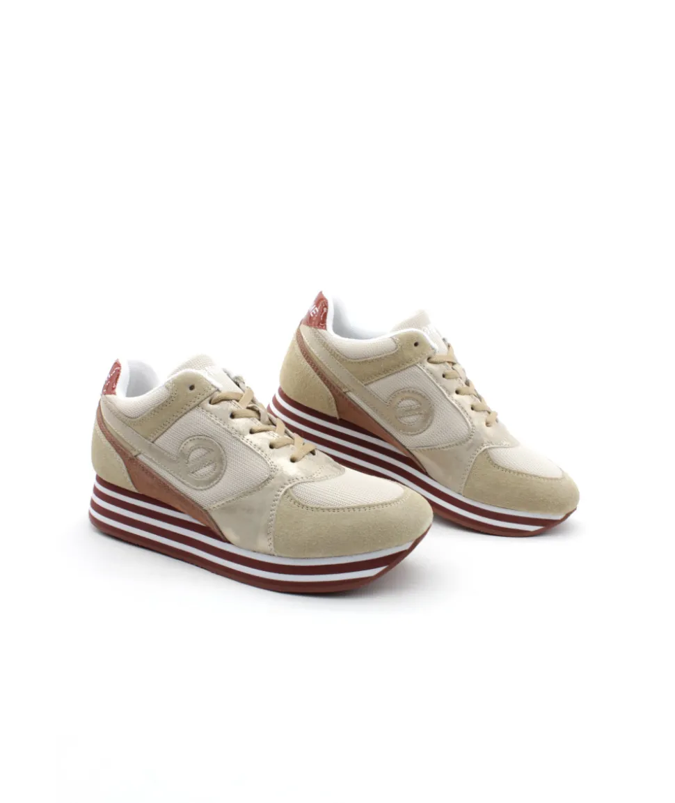 Femme L'Empreinte Chaussures NO NAME PARKO JOGGER NYLON SUEDE