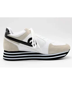 Femme L'Empreinte Chaussures NO NAME PARKO JOGGER WHITE / WHITE