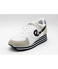 Femme L'Empreinte Chaussures NO NAME PARKO JOGGER WHITE / WHITE