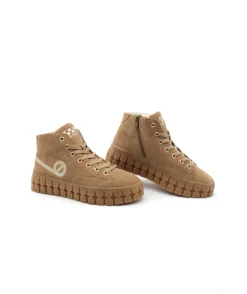 Femme L'Empreinte Chaussures NO NAME PLAY MID SUEDE