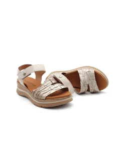 Femme L'Empreinte Chaussures PAULA URBAN 28-570 METAL FUMO